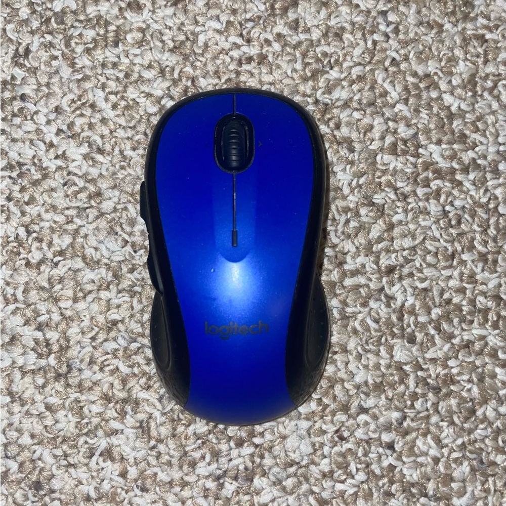 Logitech Vibrant Blue Wireless Mouse